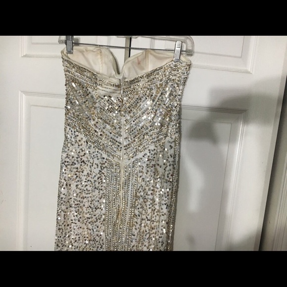 strapless dress. - Picture 3 of 4